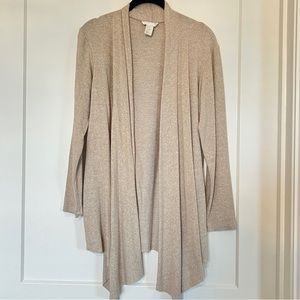 H&M tan cardigan